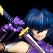 Mô hình đầu nhân vật Taimanin Asagi III 16cm Ninja Model Action Figure