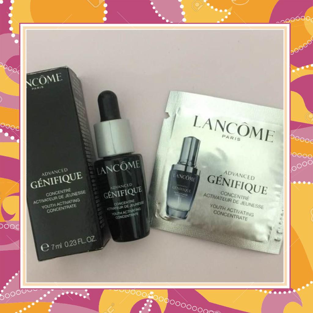[REAL] Tinh chất trẻ hóa toàn diện Lancome Advanced Génifique combo 10 gói | chai mini