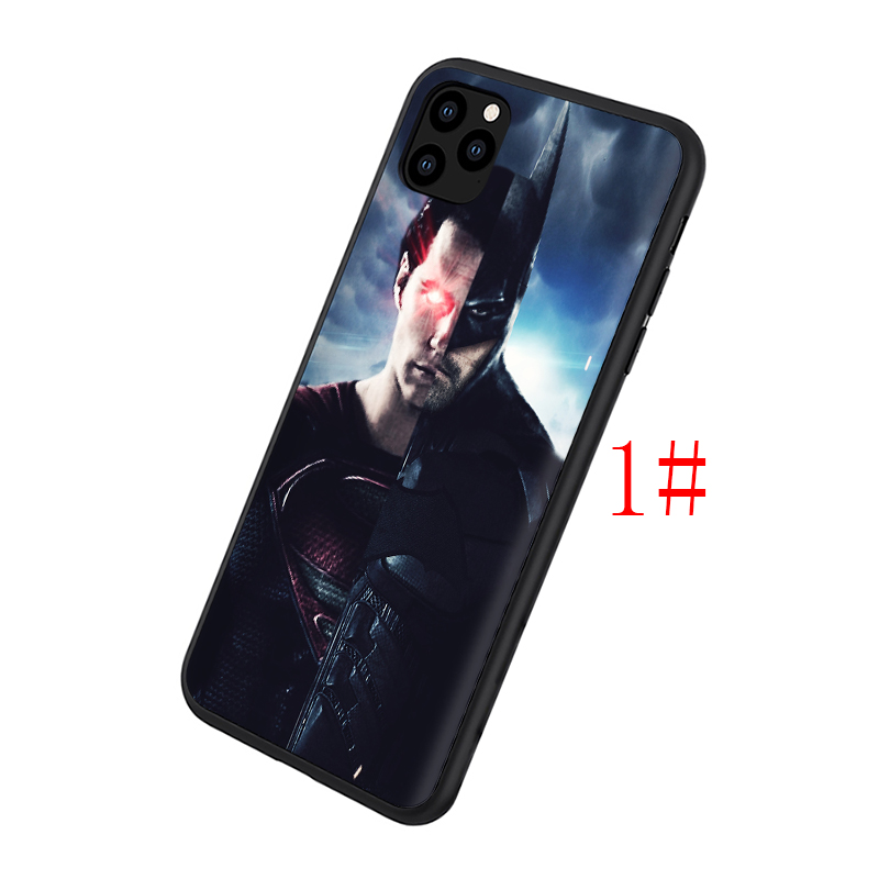 Ốp Điện Thoại Silicon Mềm Hình Batman Vs Superman 114z Cho Iphone 11 12 Pro Mini Xs Max X Xr