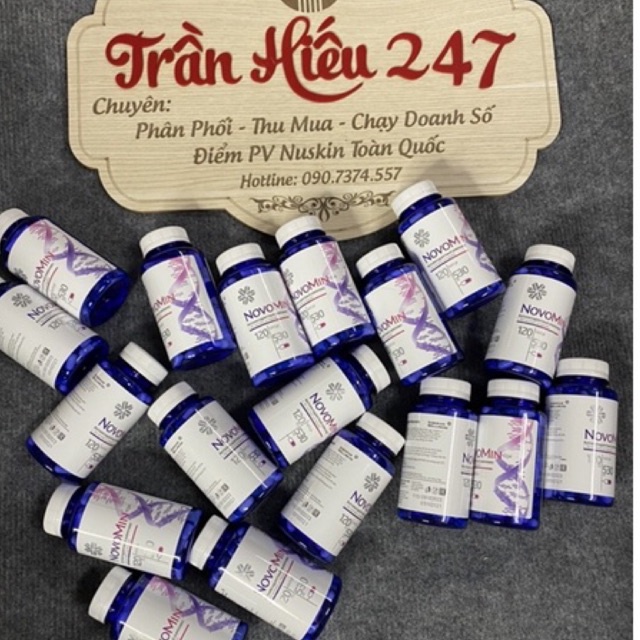 Novomin - hobomin siberian Phục hồi tế bào khỏe chống oxy hóa