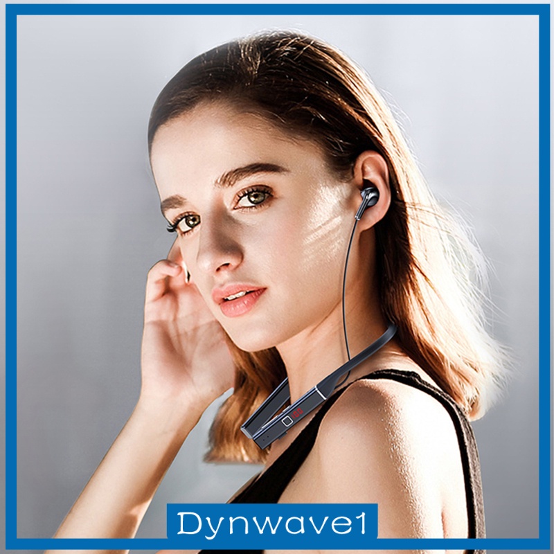 [DYNWAVE1] Gym Sport Earphones Wireless w/Mic Bluetooth Earbuds 800MAH