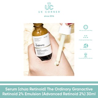 Serum (chứa Retinoid) The Ordinary Granactive Retinoid 2% Emulsion (Advanced Retinoid 2%) 30ml