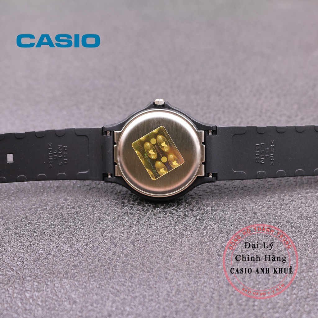 Đồng hồ Unisex Casio MQ-24-1B2LDF dây nhựa
