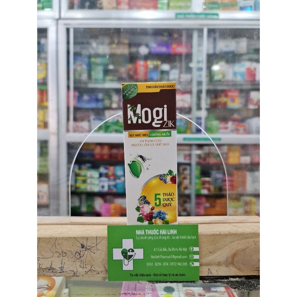 MOGI ZIK Xịt chống muỗi - An toàn cho mẹ và bé