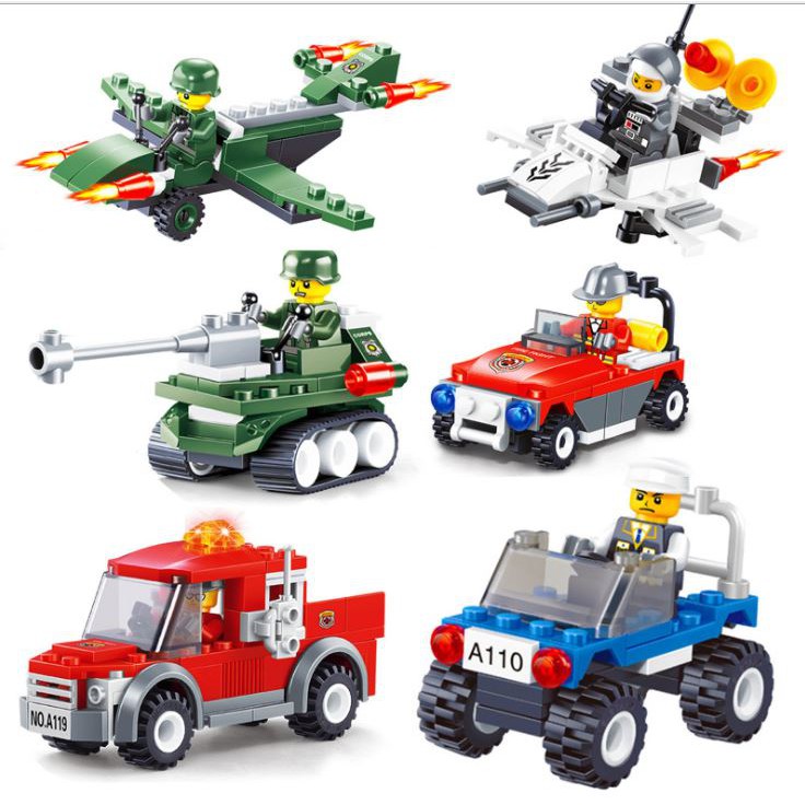 Xếp Hình Lego các loại xe Quà tặng cho các bé