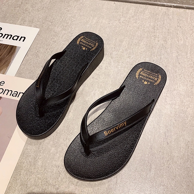 Dép Xỏ Ngón Đế Xuồng Chống Trượt Chống Thấm Nước Thời Trang Đi Biển Mùa Hè