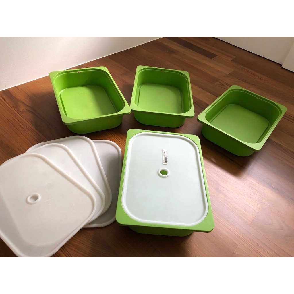 Hộc nhựa đựng đồ chơi Trofast Ikea nhỏ 42x30x10cm