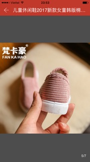 Giày lười cho bé yêu