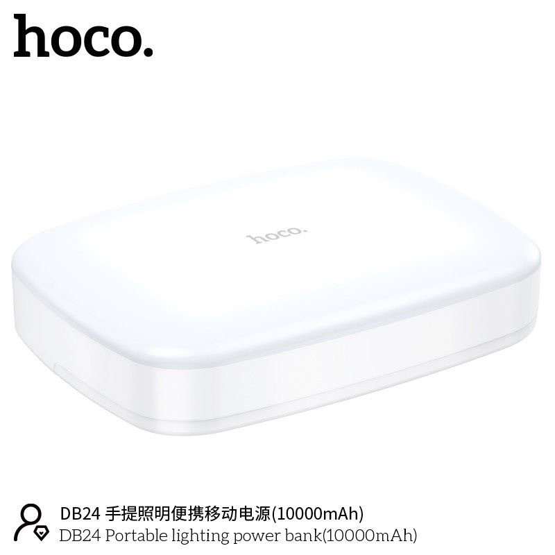 Sạc Dự Phòng Hoco DB24 - Dung Lượng 10.000 mAh Hỗ trợ đèn ngủ