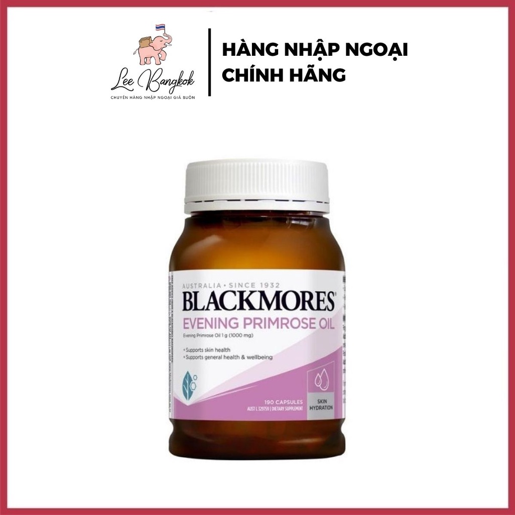 Tinh Dầu Hoa Anh Thảo Blackmores Evening Primrose Oil 190 Viên Của Úc - Chính Hãng