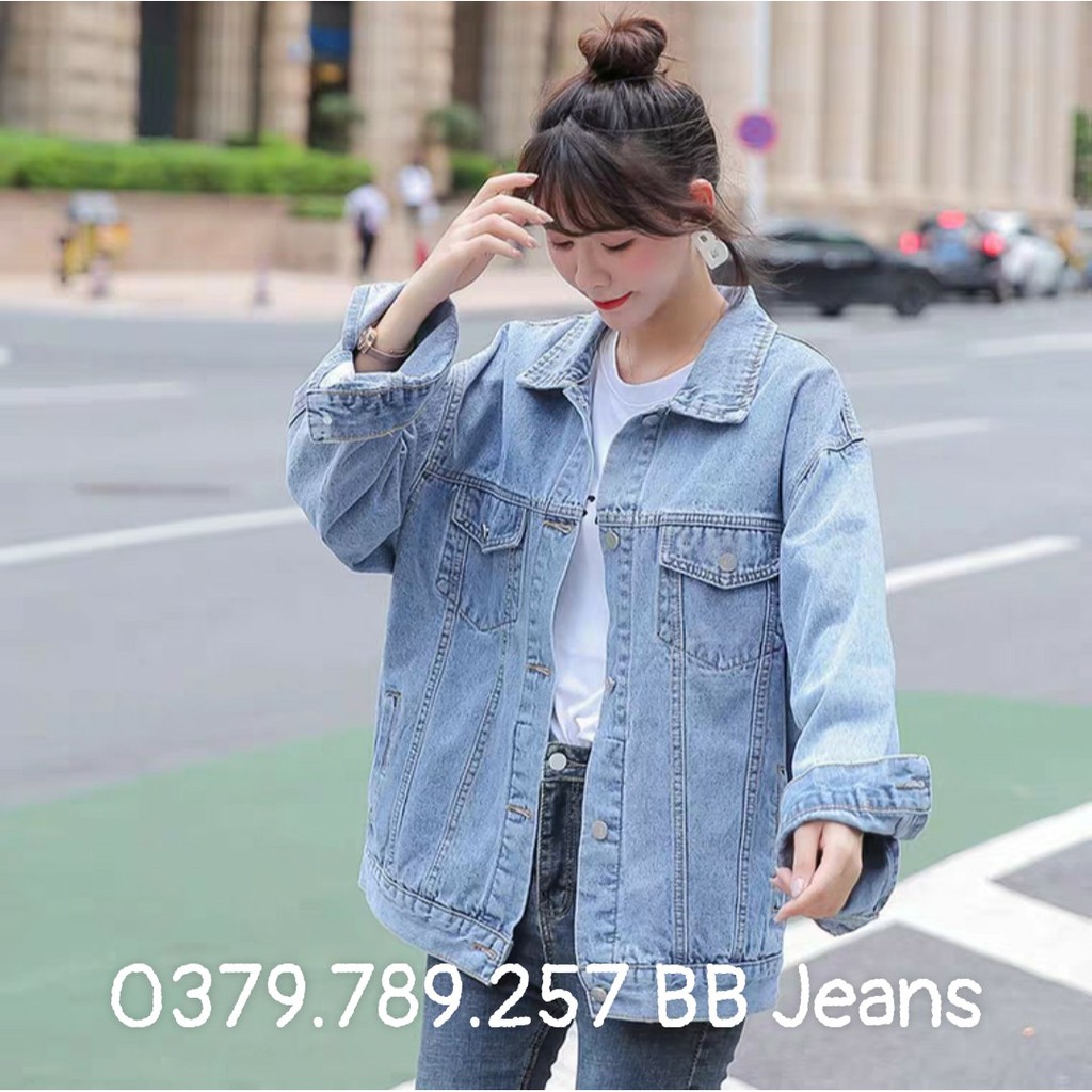 [Sỉ] Áo khoác jeans đẳng cấp sang trọng Top 3 của Chiwawa Family LE Kingbag Timber đủ size nha