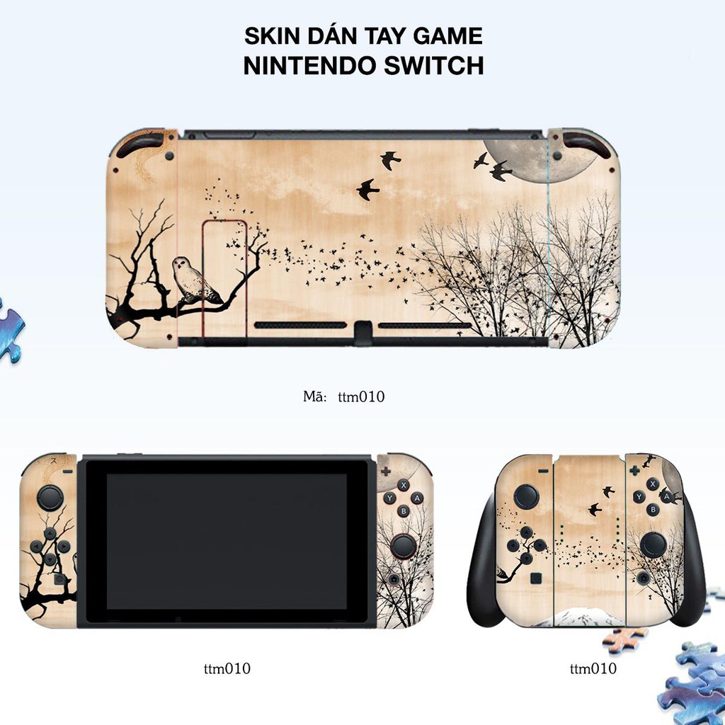 Skin dán máy Nintendo Switch in hình phong cảnh Siêu Đẹp [ Nhiều Hình ]