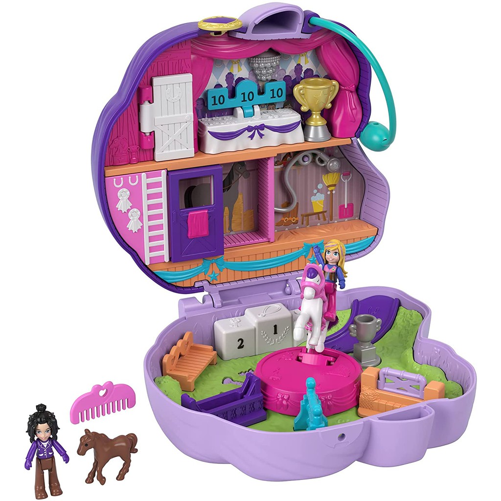 ĐỒ CHƠI POLLY POCKET - Polly Pocket và buổi biểu diễn xiếc ngựa - MÃ SP GTN14/FRY35