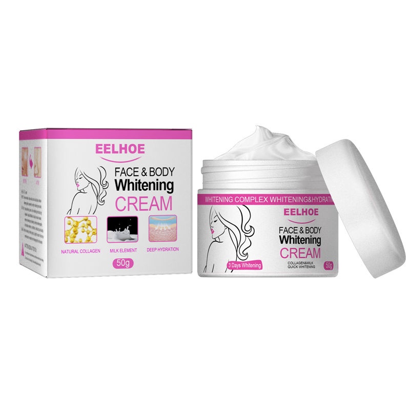 Kem dưỡng trắng da giảm thâm nách khử mùi làm sáng da body cấp ẩm Qiansoto Whitening Underarm Moisturizing Lotion Body Cream