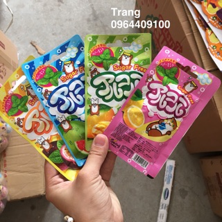 Kẹo xê hương trái cây (30 gói 1 bịch)