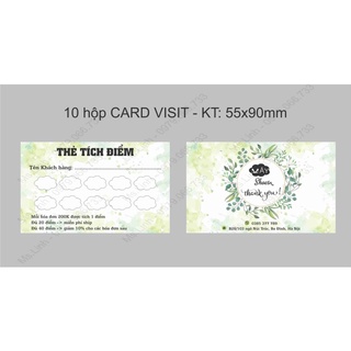 In Card visit 500 chiếc