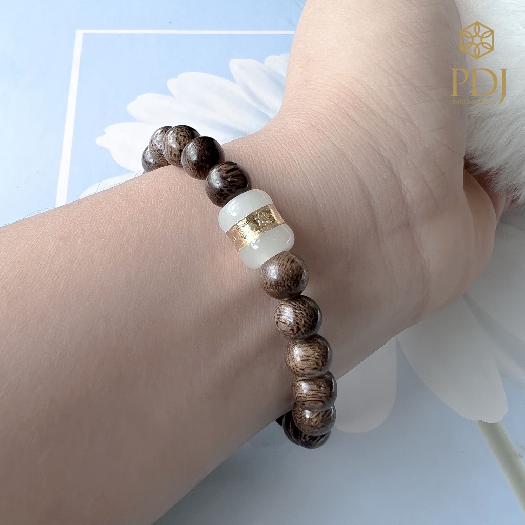 Vòng trầm tốc lu thống ngọc nhiều màu PDJ - SP000431 - Trang sức PDJ