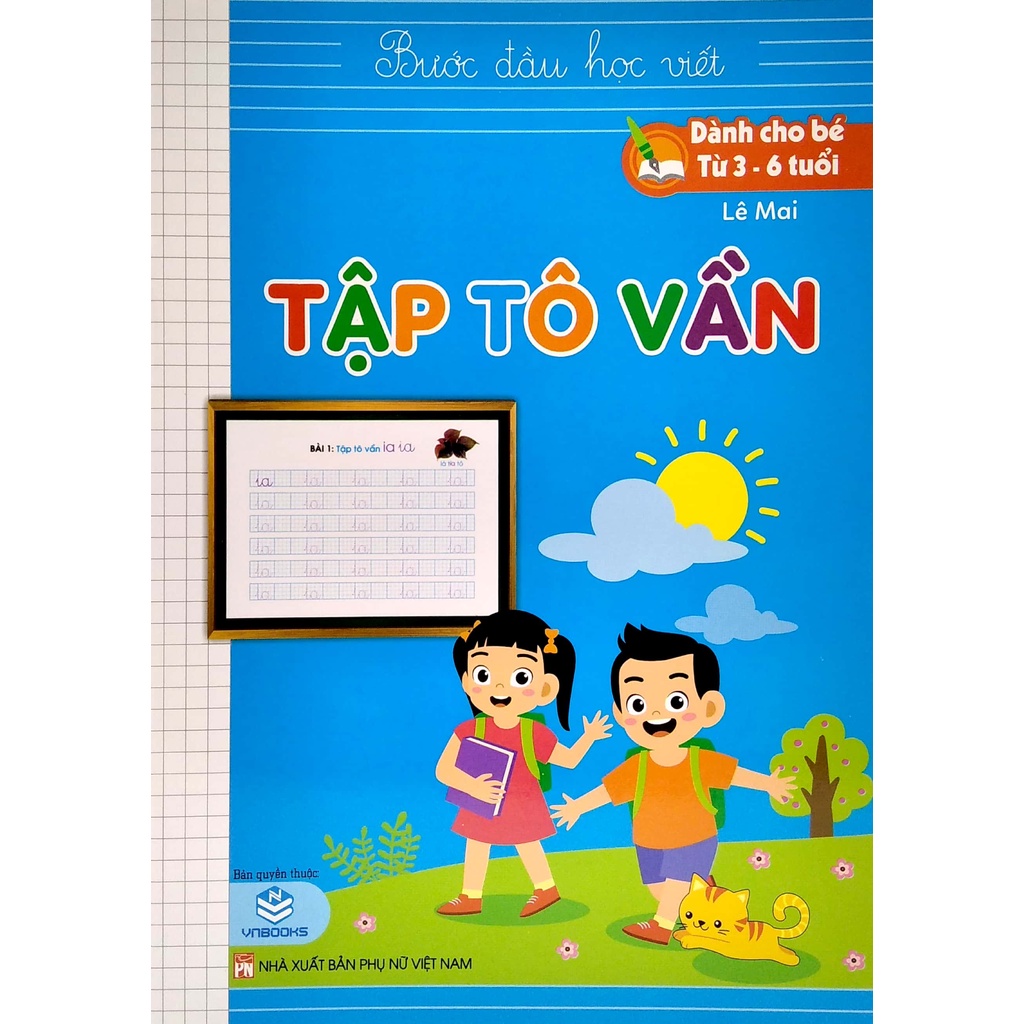 Sách Bước Đầu Học Viết - Tập Tô Vần