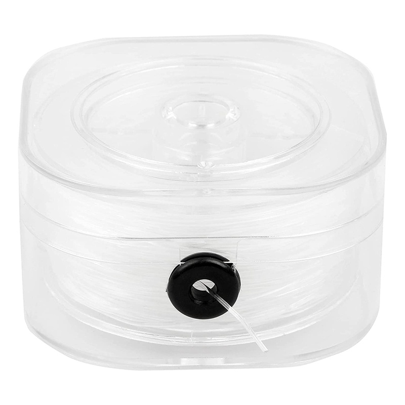 Elastic String for Bracelet Making - for Jewelry Making(Clear,0.6Mm)