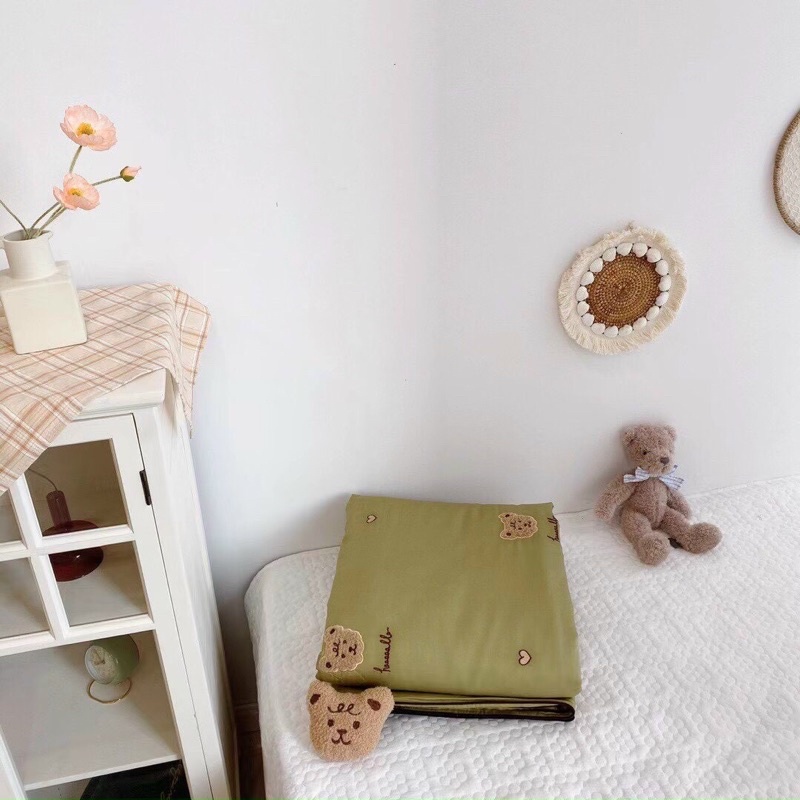 Chăn Tencel Gấu hàng cao cấp