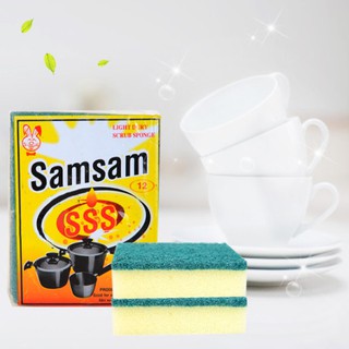 Sỉ 6 và 12 miếng  xốp rửa bát chén bát