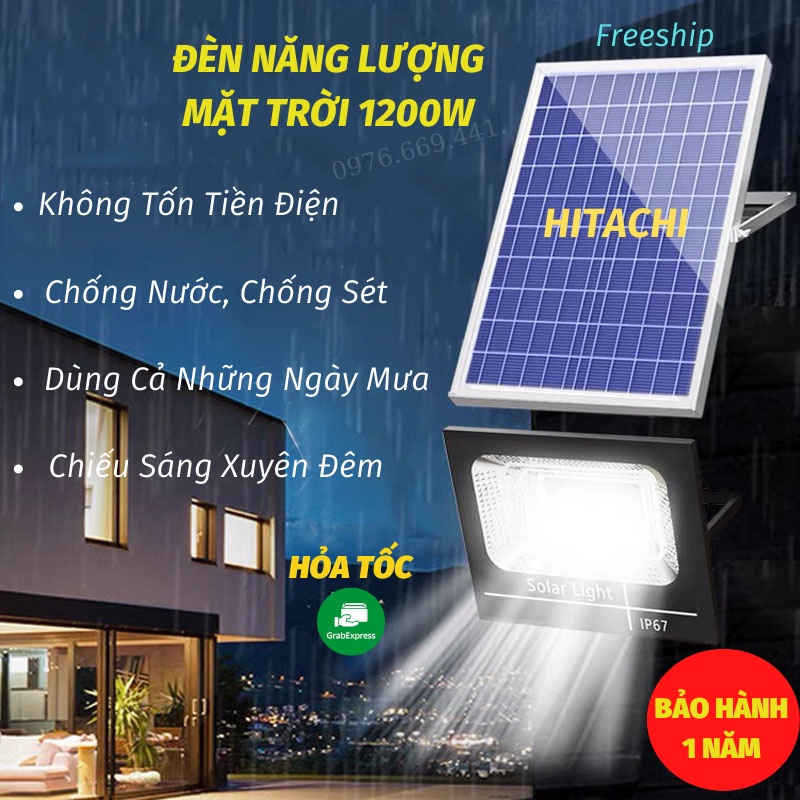 Đèn Năng Lượng Mặt Trời Siêu Sáng Đèn Led Năng Lượng Mặt Trời Sân Vườn Chống Nước ASAKI OFFICIAL
