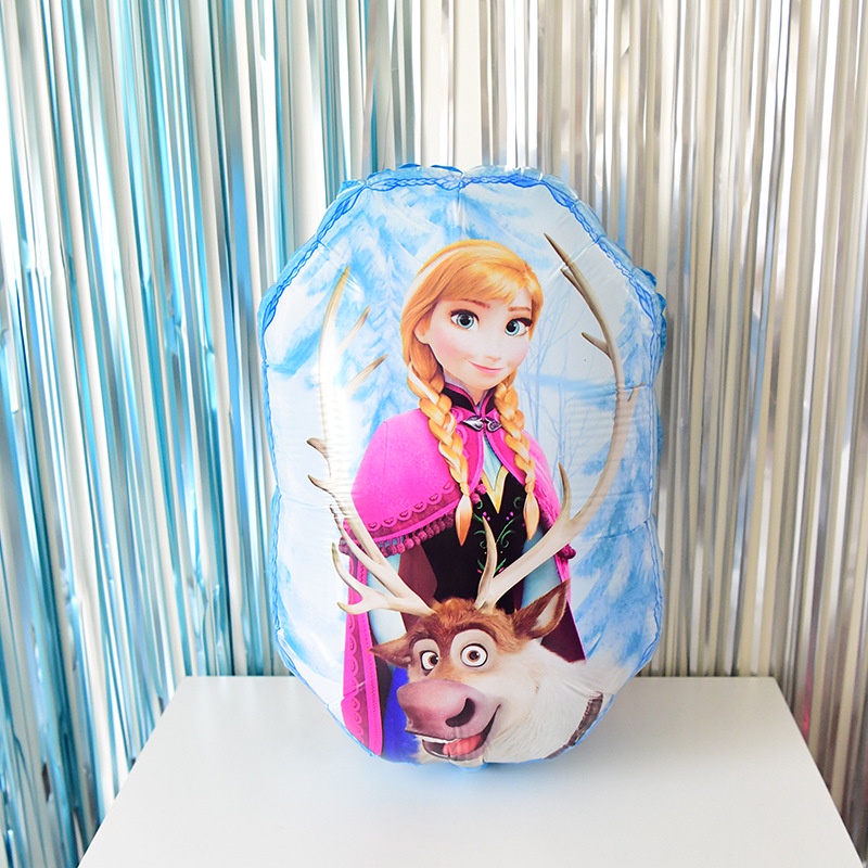 18 inch mới Frozen Elsa Princess bong bóng lá nhôm bóng bay trang trí tiệc sinh nhật cho trẻ em