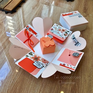 Hộp quà dán ảnh kỉ niệm lovebox