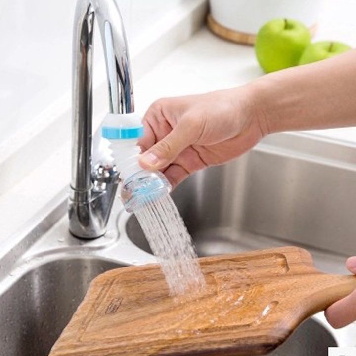 Đầu Vòi Tăng Áp Rửa Chén - ĐẦU VÒI NỐI RỬA BÁT TĂNG ÁP XOAY 360 ĐỘ MẪU MỚI