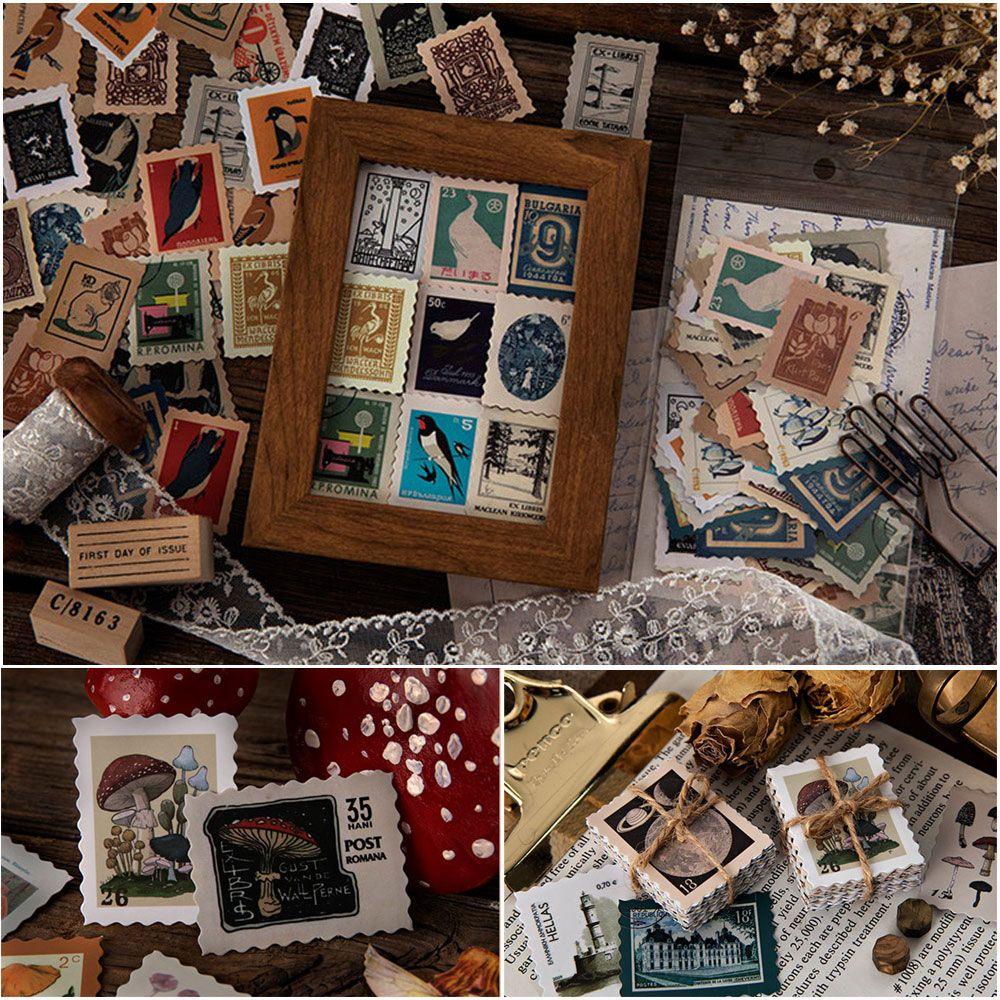 Set 46 Sticker Dán Trang Trí Album Sổ Tay DIY Series 1