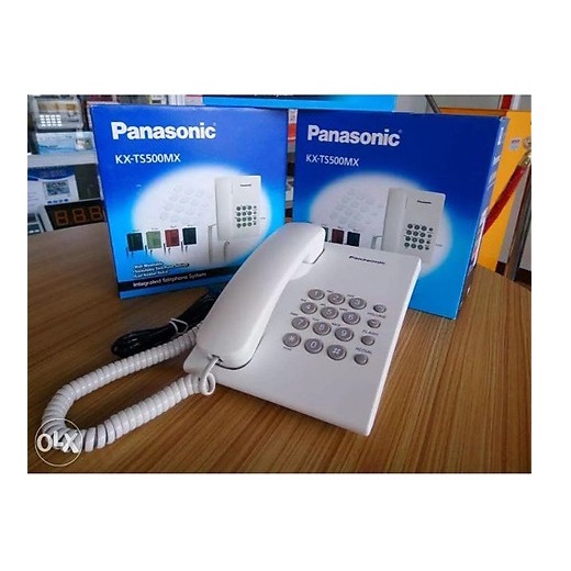 Điện thoại bàn Panasonic KX-TS500MX (TRẮNG) Chính hãng