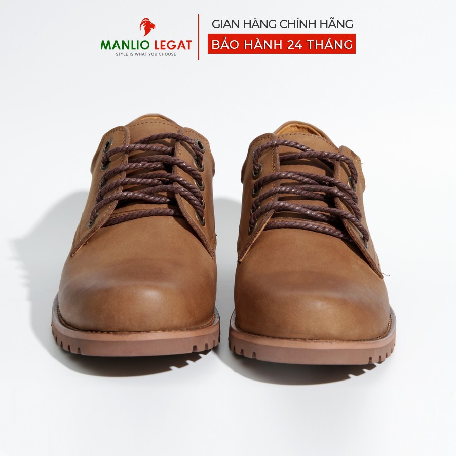 Giày nam da thật Manlio legat màu da bò G1341-BG | BigBuy360 - bigbuy360.vn