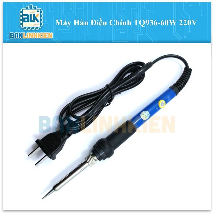 Mỏ hàn thiếc điều chỉnh nhiệt độ, máy hàn chì mini, mỏ hàn tq936 60W và 908s 80W
