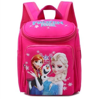 Ba lô chống gù hình Elsa & Anna cho bé mầm non
