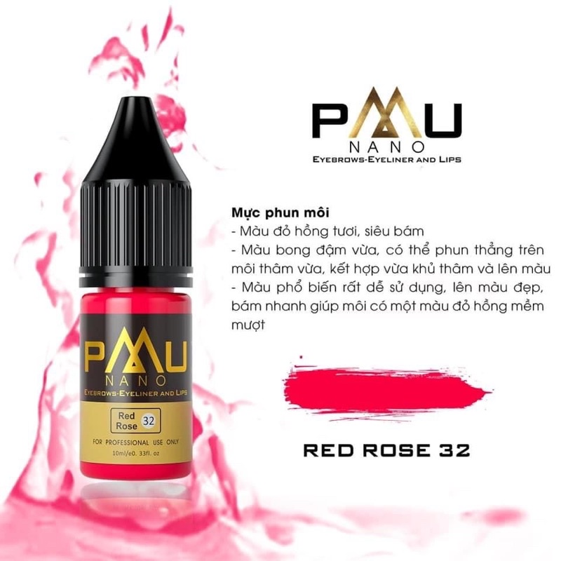 Mực Nano PMU Phun Xăm Mày Môi Mí