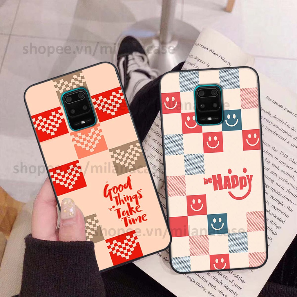 Ốp Xiaomi Redmi Note 9 / Note9s / Note 9 Pro caro họa tiết nhiều màu sắc siêu đẹp thời trang cá tính
