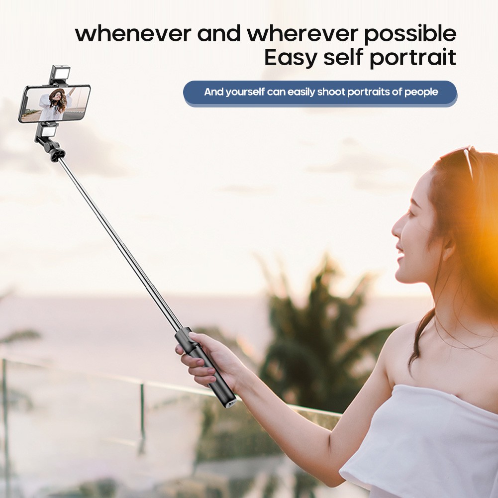 Gậy chụp ảnh kết nối Bluetooth đa năng tiện dụng cho Iphone Xiaomi Samsung K12D | BigBuy360 - bigbuy360.vn