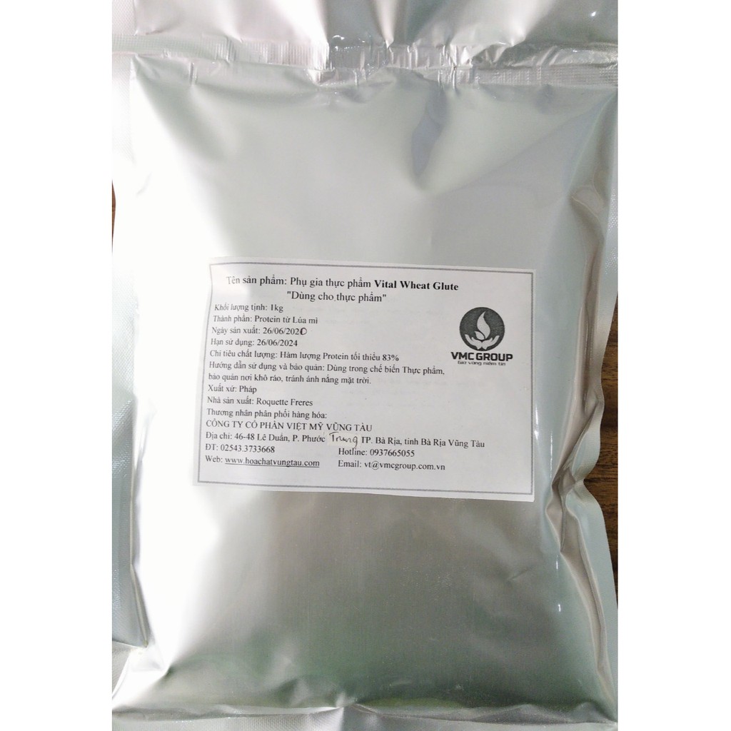CHẤT KẾT DÍNH-TẠO DAI-WHEAT GLUTEN TÚI 1KG