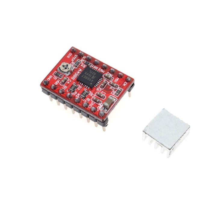 Bảng Mạch Mở Rộng Cnc Shield V4 + 3 Mô Đun A4988 Cho Máy In 3d Arduino Nano V3.0 Kèm Cáp Usb