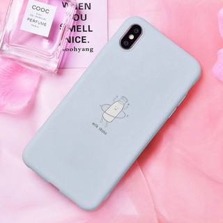 [Freeship toàn quốc từ 50k] Ốp lưng milkshake là gì icon vui nhộn  TPU cao cấp siêu HOT cho Ip6 Ip7 IpXs IpXS Max Ip6 pl