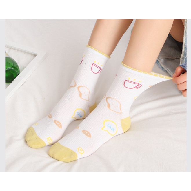 Vớ Tất nữ cao cổ phong cách Hàn Quốc siêu dễ thương và xinh xắn.