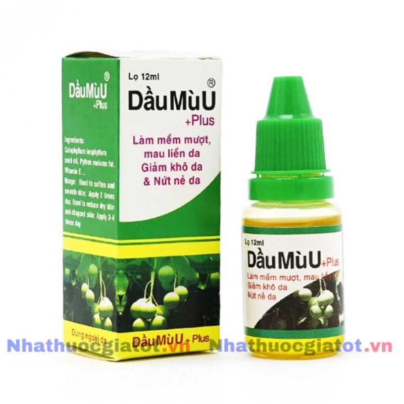 Dầu Mù U Plus Thiên Khánh Chai 12ml - Bí Kíp Giảm Mụn Của Các Tik Toker