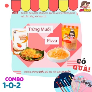 COMBO ABI ĐỘC+LẠ 2 MÓN ( PIZZA + TRỨNG MUỐI) CÓ 102