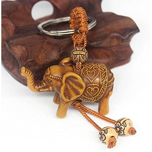 Móc Khóa Nhựa Acrylic Hình Con Voi Xinh Xắn - YOOSOO MALL