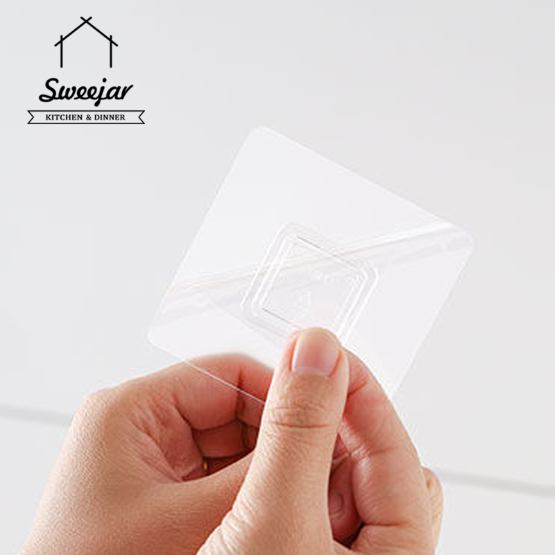 Móc dán tường SWEEJAR 5 trong 1 xoay 360 độ treo đồ dùng phòng tắm/bếp đa năng