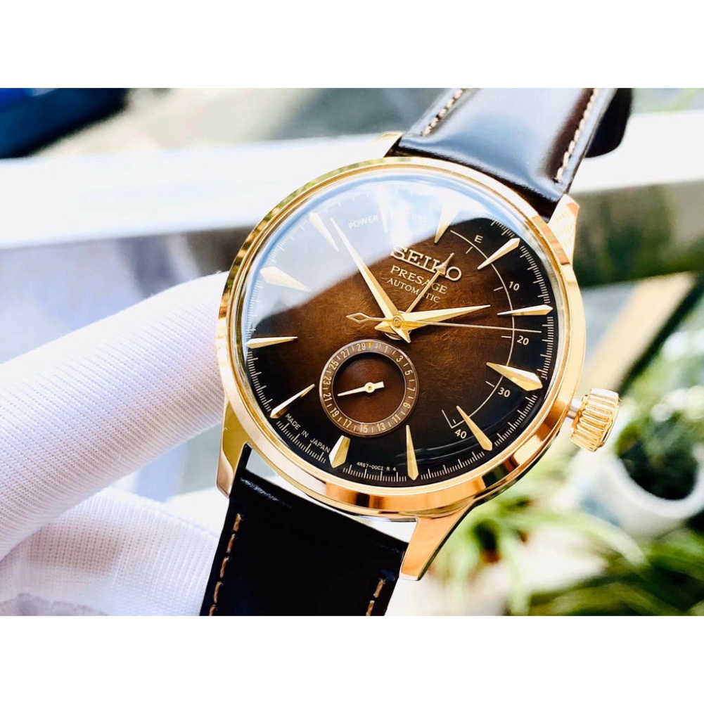 Đồng hồ nam Seiko Presage SSA392J1  - Phiên bản giới hạn - Mặt nâu