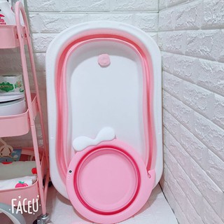 CHẬU TẮM CHO BÉ GẤP GỌN SIZE TO