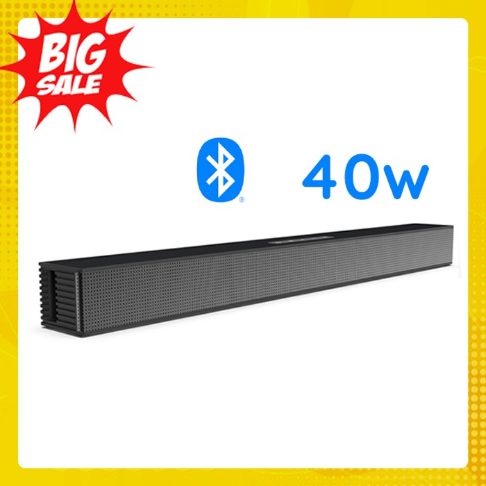 {NEW} Loa Nghe Nhạc Bluetooth BS-18 Loa Thanh Vi Tính Siêu Trầm Gaming Soundbar 40W Treo Tường