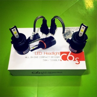 Bóng led h7 12/24v c6s