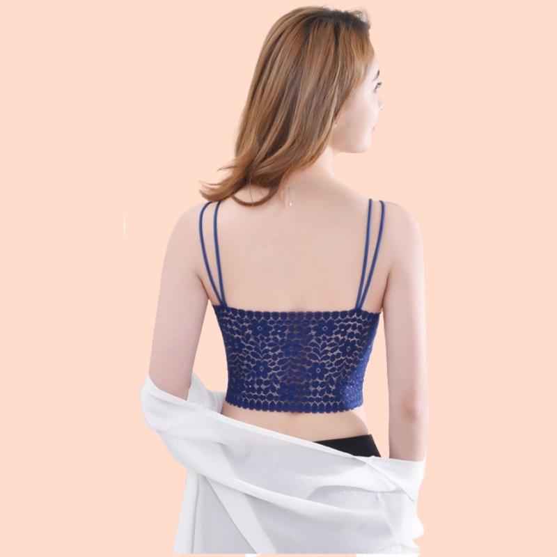 Áo Bra Ren Dây Kép Có Mút Nâng Ngực, Áo Lót Nữ Đẩy Nâng Ngực - 8812